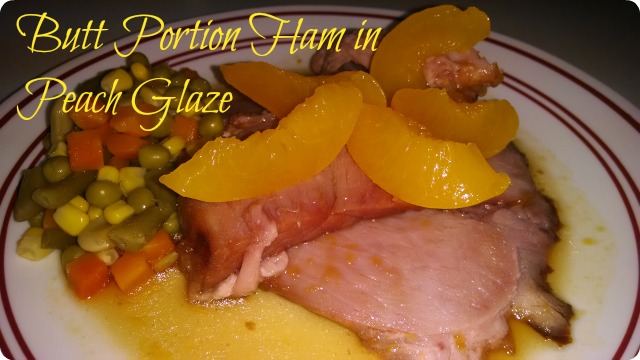Butt Portion Ham in Peach Glaze #cbias #shop