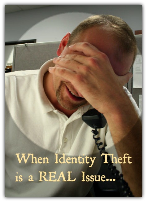 stressed with identity theft