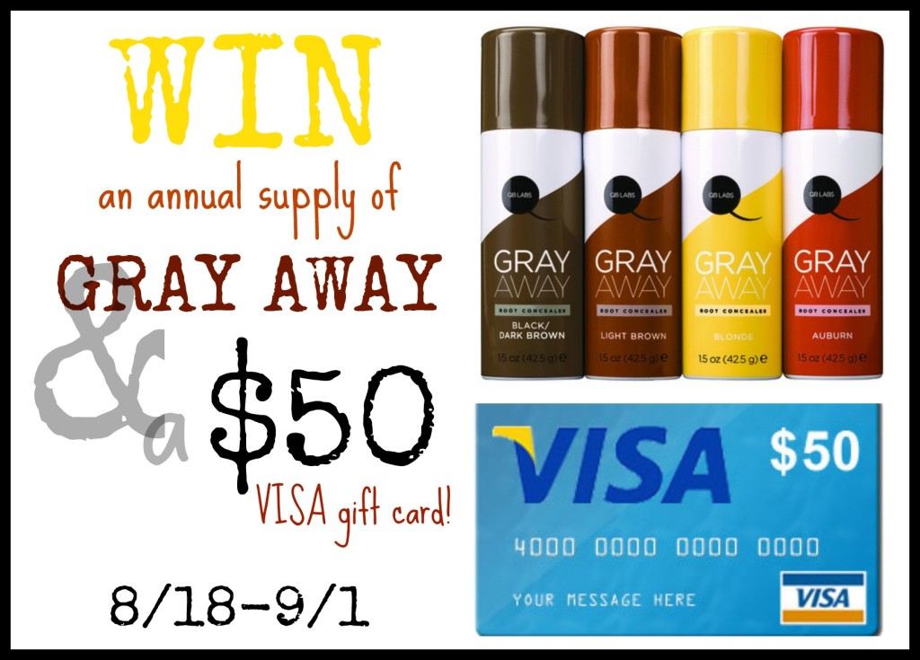 Enter : Gray Away Annual Supply and $50 Visa GC Giveaway - My Charmed Mom