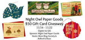 Night Owl Giveaway