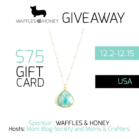 waffles & honey giveaway button